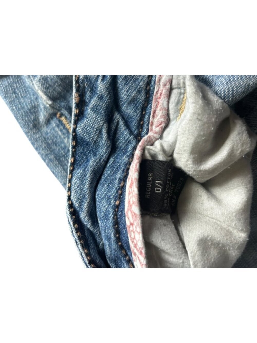 Rue 21 Women’s Light Blue Distressed Jeans - Picture 3 of 8